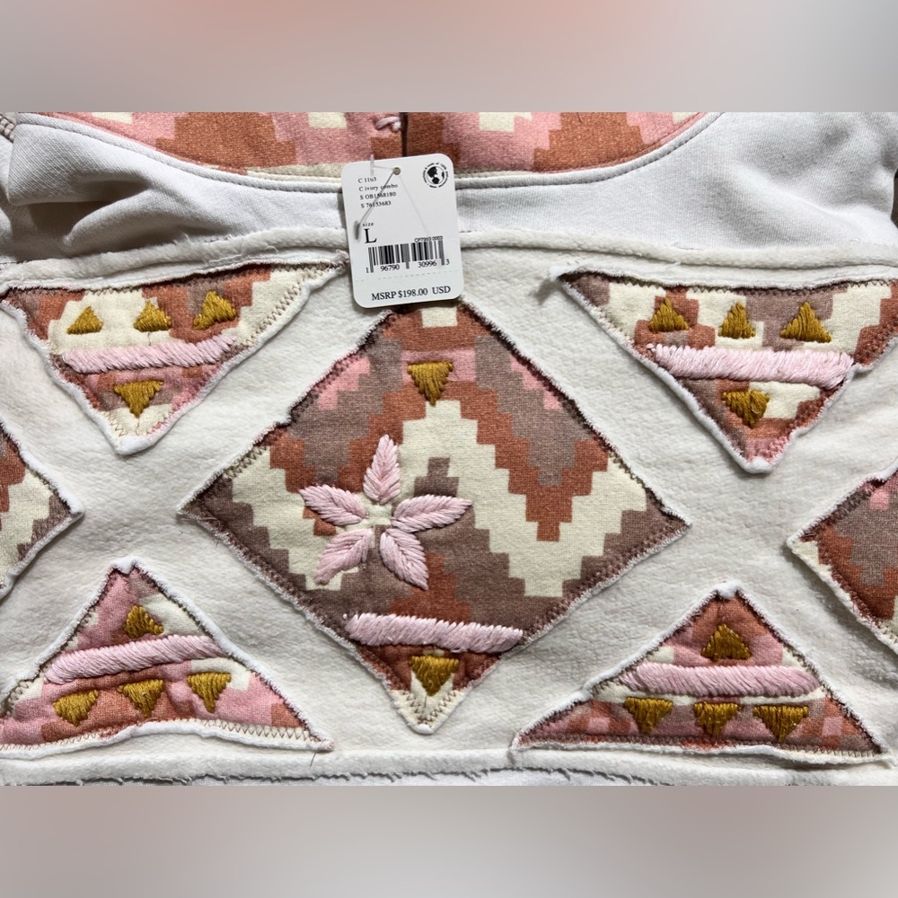 🎉LAST PIECE🎉FREE PEOPLE Nordic It's A Vibe Hoodie - Picture 13 of 13